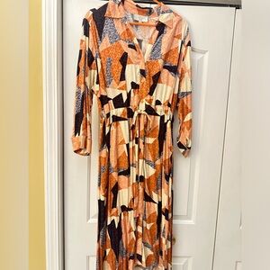 Corey Lynn Calter patchwork midi dress